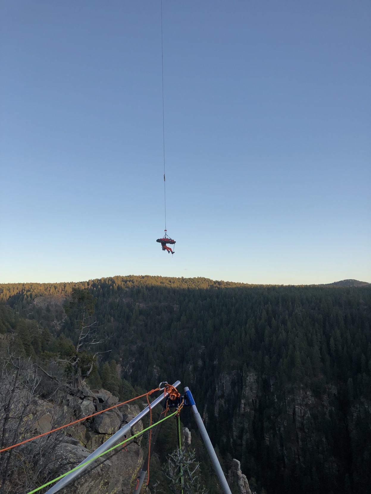 Oak Creek Vista rescue